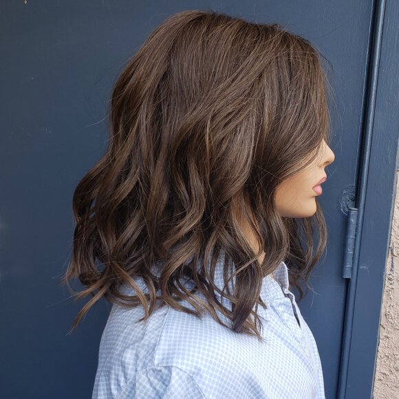 WAVY DAY wig, Raquel Welch, SS Iced Mocha, Lace Front, Mono Top, RL8/12SS, NEW - Picture 4 of 11